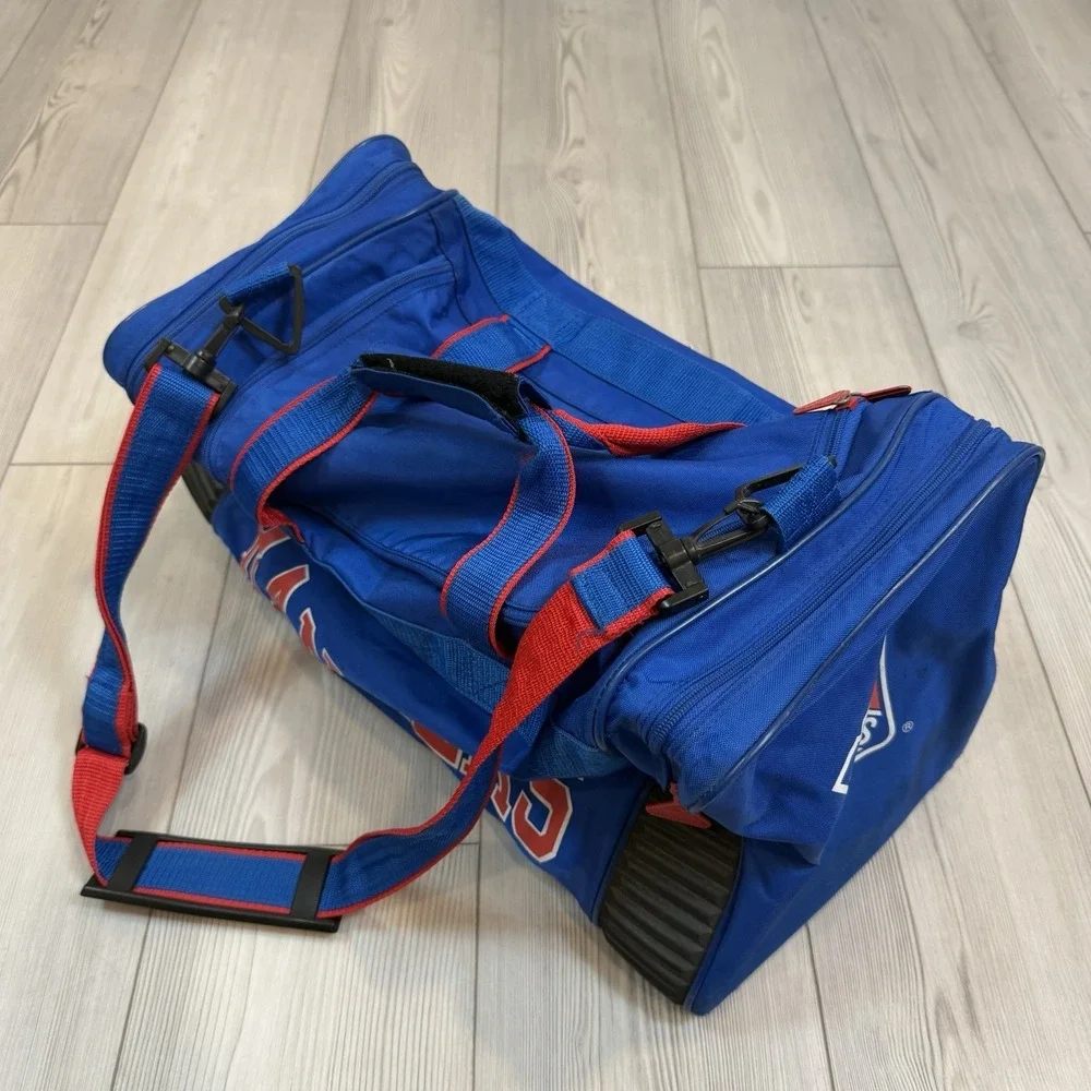 New‎ York Rangers Apex One Duffel Bag Vintage Logo NHL 90s Nylon